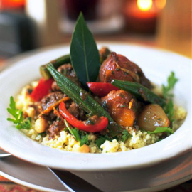 Spicy Lamb Tagine with Okra and Butternut Squash Spicy Lamb Tagine with Okra and Butternut Squash