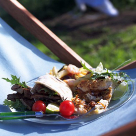 Spicy lamb pittas recipe Spicy lamb pittas recipe