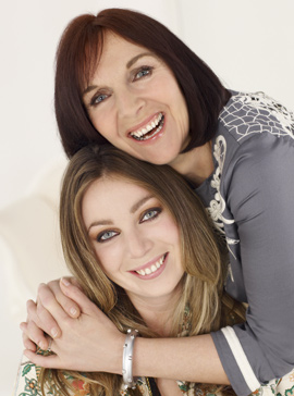 Mavis Cheek with her daughter, Bella-mothers and daughters-features-author-woman and home