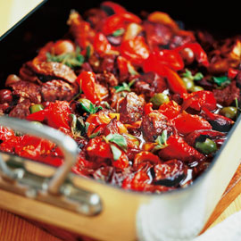 Mediterranean beef casserole recipe