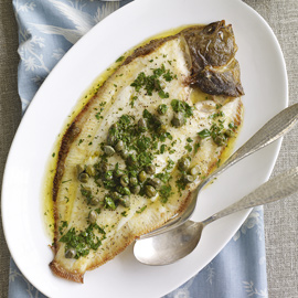 Grilled Whole Sole with Lemon and Caper Butter Grilled whole sole with lemon and caper butter recipe-Recipe ideas-Food-Woman and Home