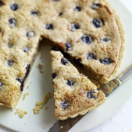 Cherry and almond tart recipe