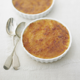 Lorraine Pascale's mascarpone and ginger crème brûlée recipe Lorraine Pascale's mascarpone and ginger crème brûlée recipe