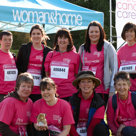 Scone Palace and Perthshire Pink RibbonWalk 2011-Breast Cancer Care-Woman and Home
