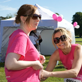 Cholmondeley Castle & Cheshire Pink Ribbonwalk 2011-Breast Cancer Care-Woman and Home