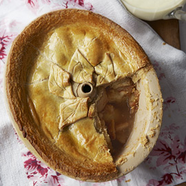 Apple and Pear Pie with Rich Cinnamon Pastry Apple Pie - woman and home - october 2011