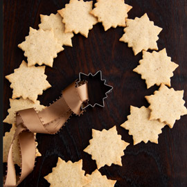 Snowflake biscuits recipe Snowflake biscuits recipe
