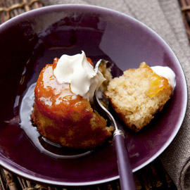 Spiced apple and syrup sponge puddings recipe Spiced apple and syrup sponge puddings recipe