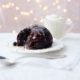 Extra-fruity Christmas pudding recipe