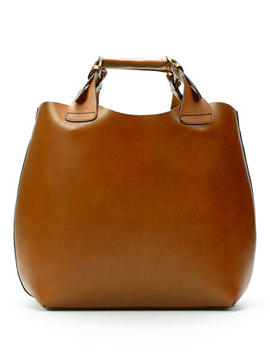 Zara Plaited Shopper