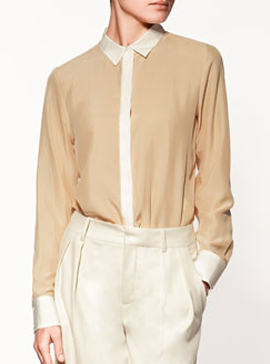 Zara Silk Shirt Zara Silk Shirt