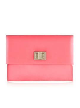 Anya Hindmarch Valorie Matte-Rubber Clutch Anya Hindmarch Valorie Matte-Rubber Clutch