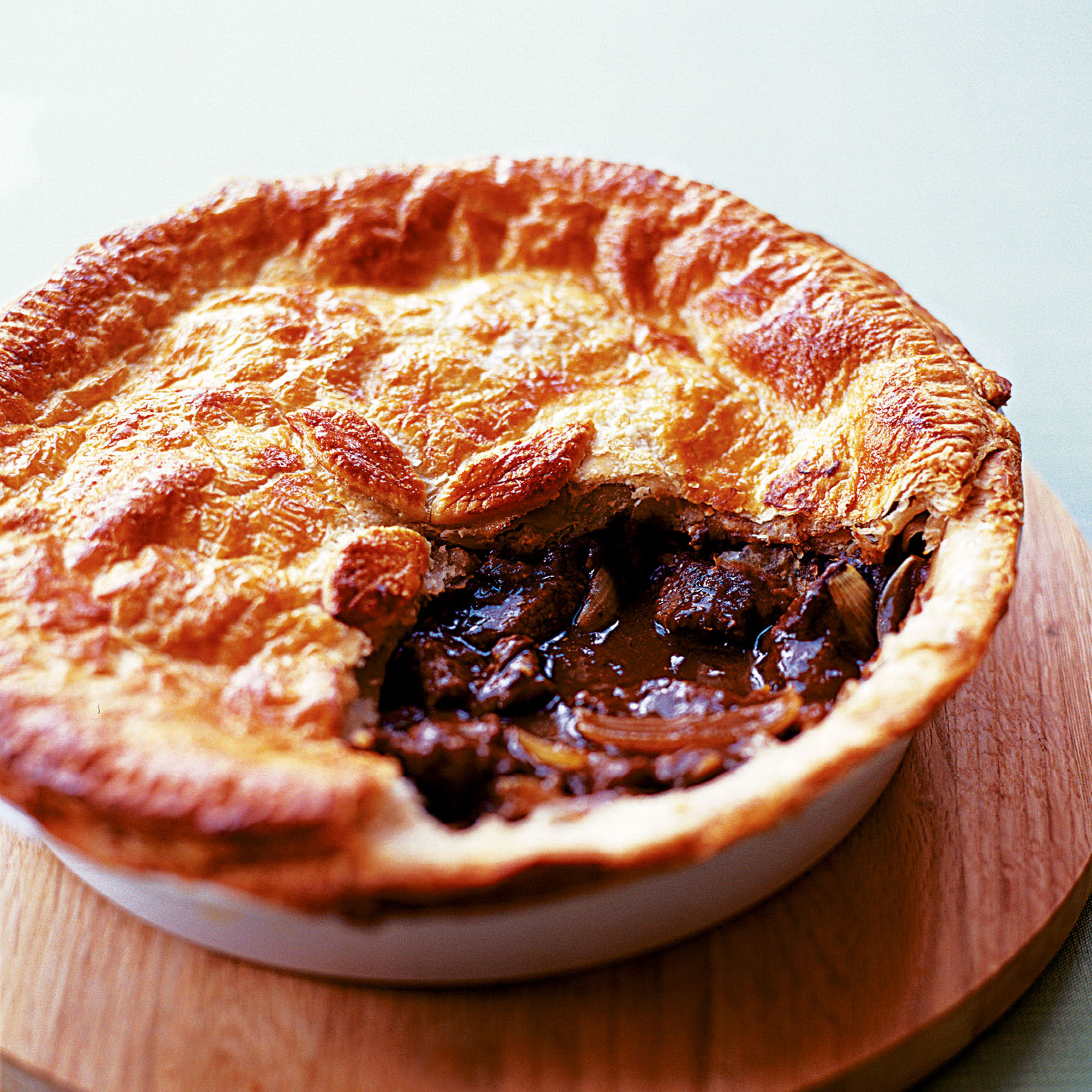 Beef, Mushroom and Smoked Oyster Pie Beef, Mushroom and Smoked Oyster Pie-recipies-woman and home