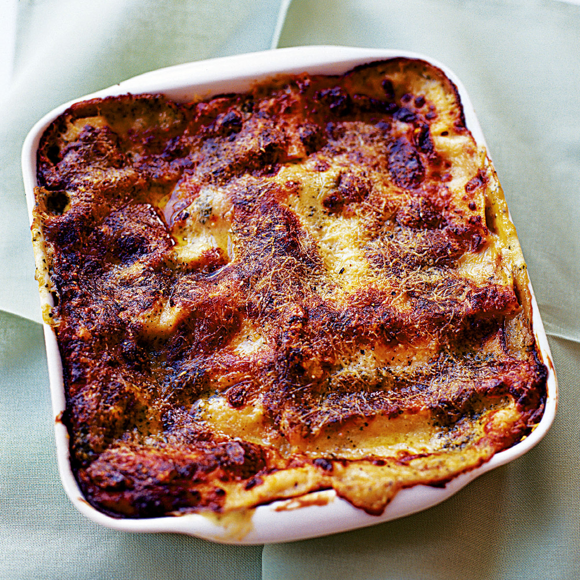 Mushroom, pesto and spinach lasagne recipe Mushroom, pesto and spinach lasagne recipe