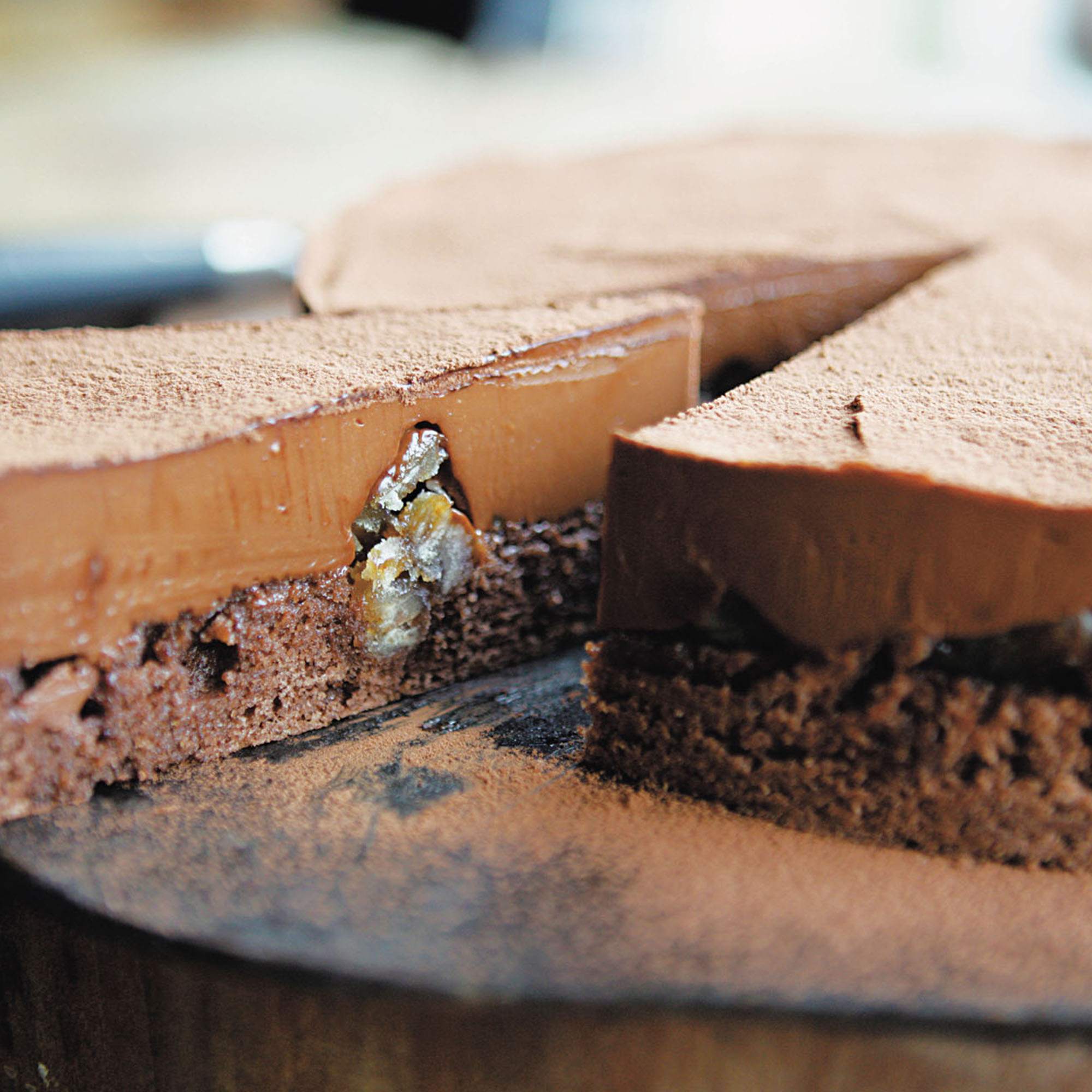 Chocolate and marrons glac�s tart recipe