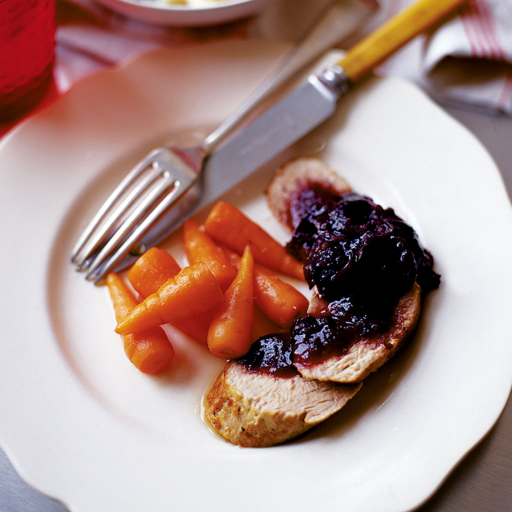 Pork Medallions with Agen Prunes Pork Medallions with Agen Prunes