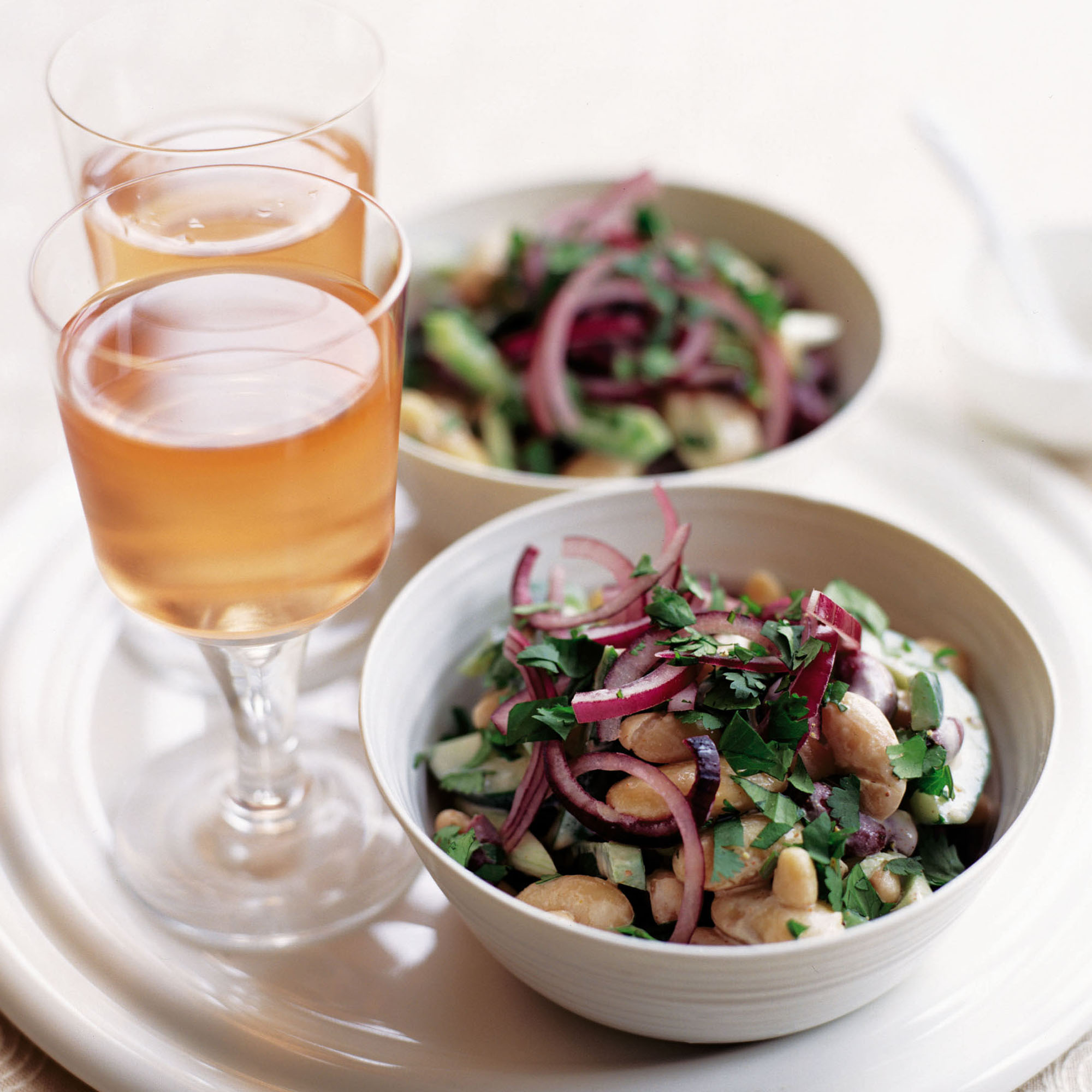 Tikka Bean Salad Tikka Bean Salad-recipe-woman and home