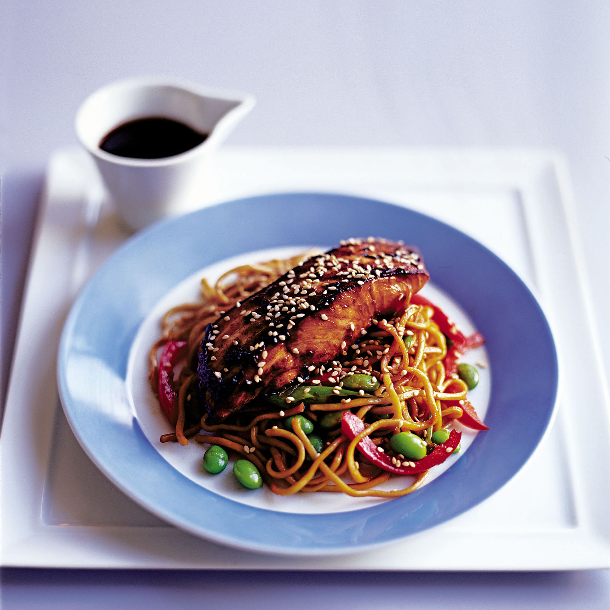 Stir-Fry Salmon Yakitori Stir-Fry Salmon Yakitori Recipe-salmon recipes-recipe ideas-new recipes-woman and home
