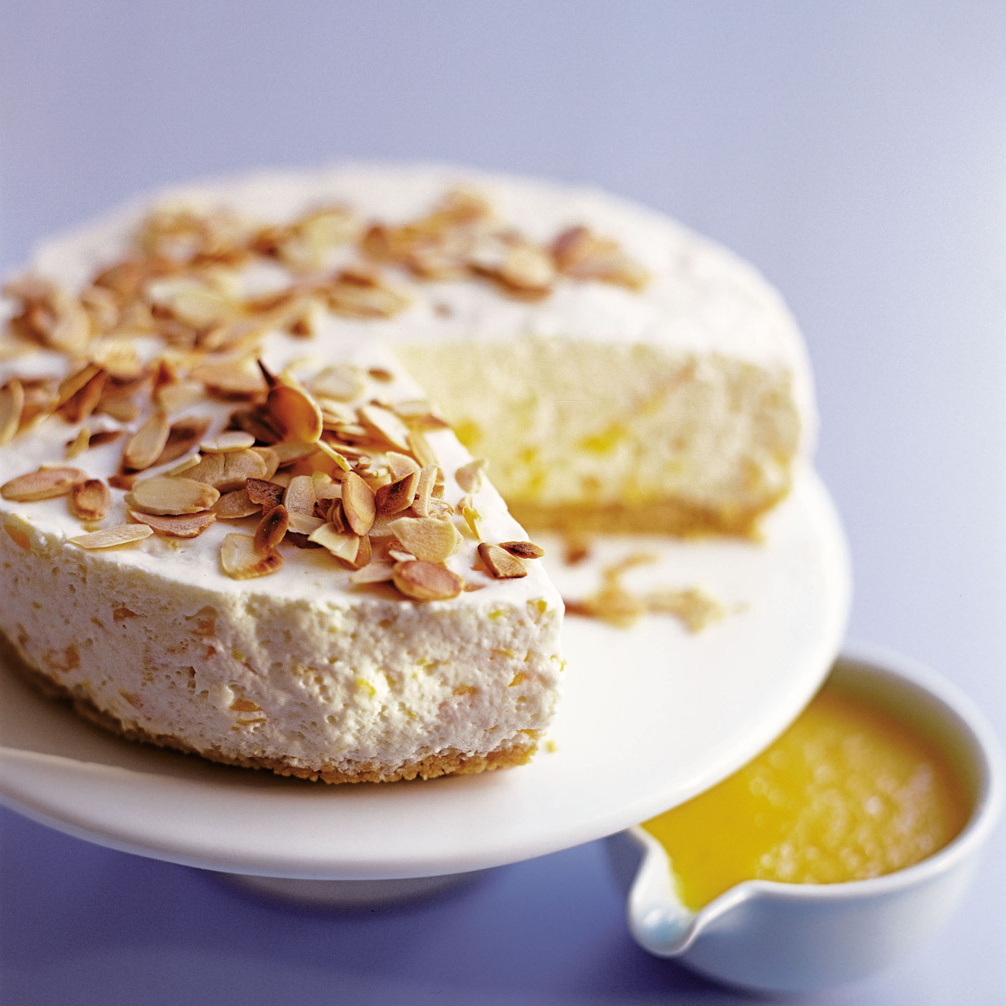 Quick peach cheesecake recipe