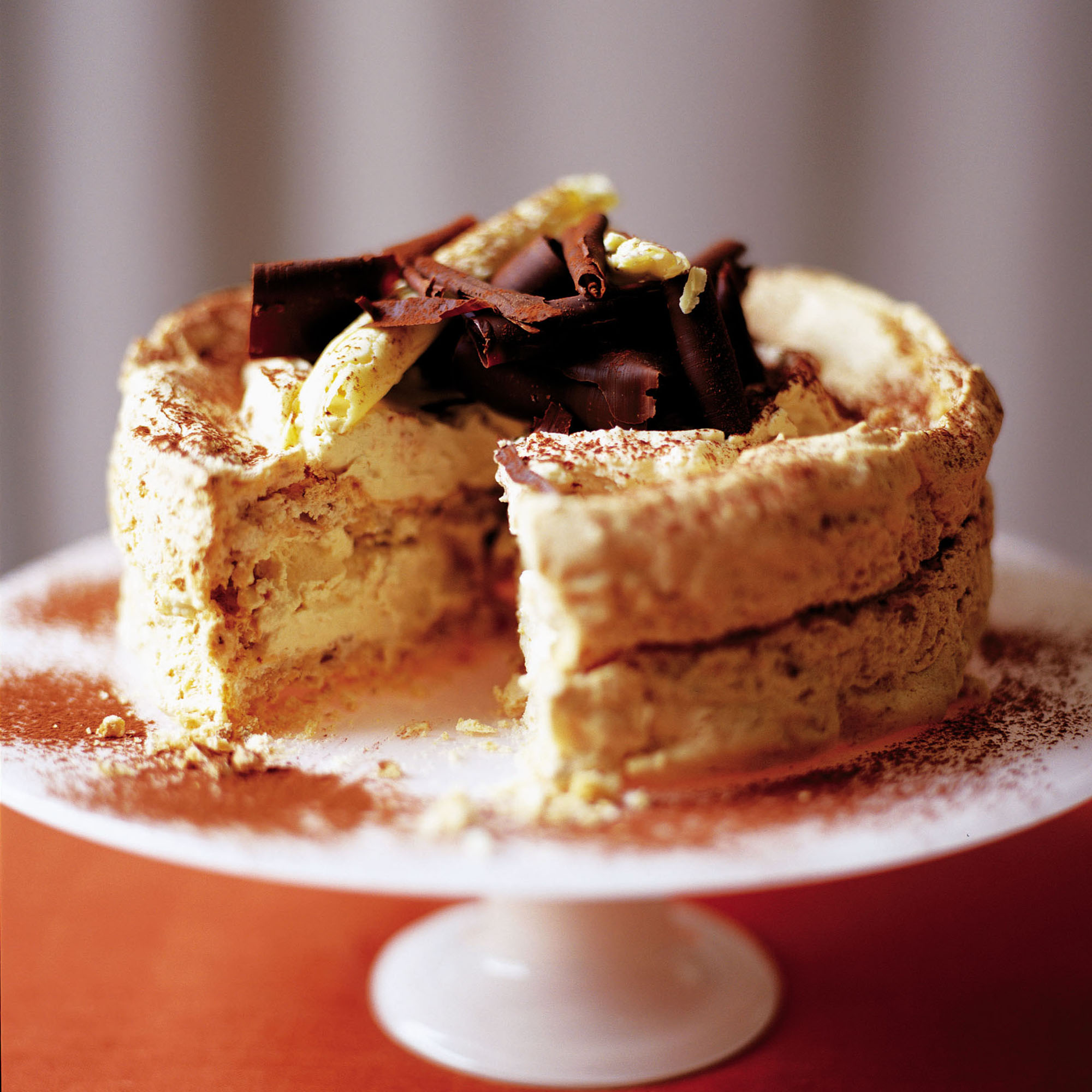 Nutty meringue cake recipe