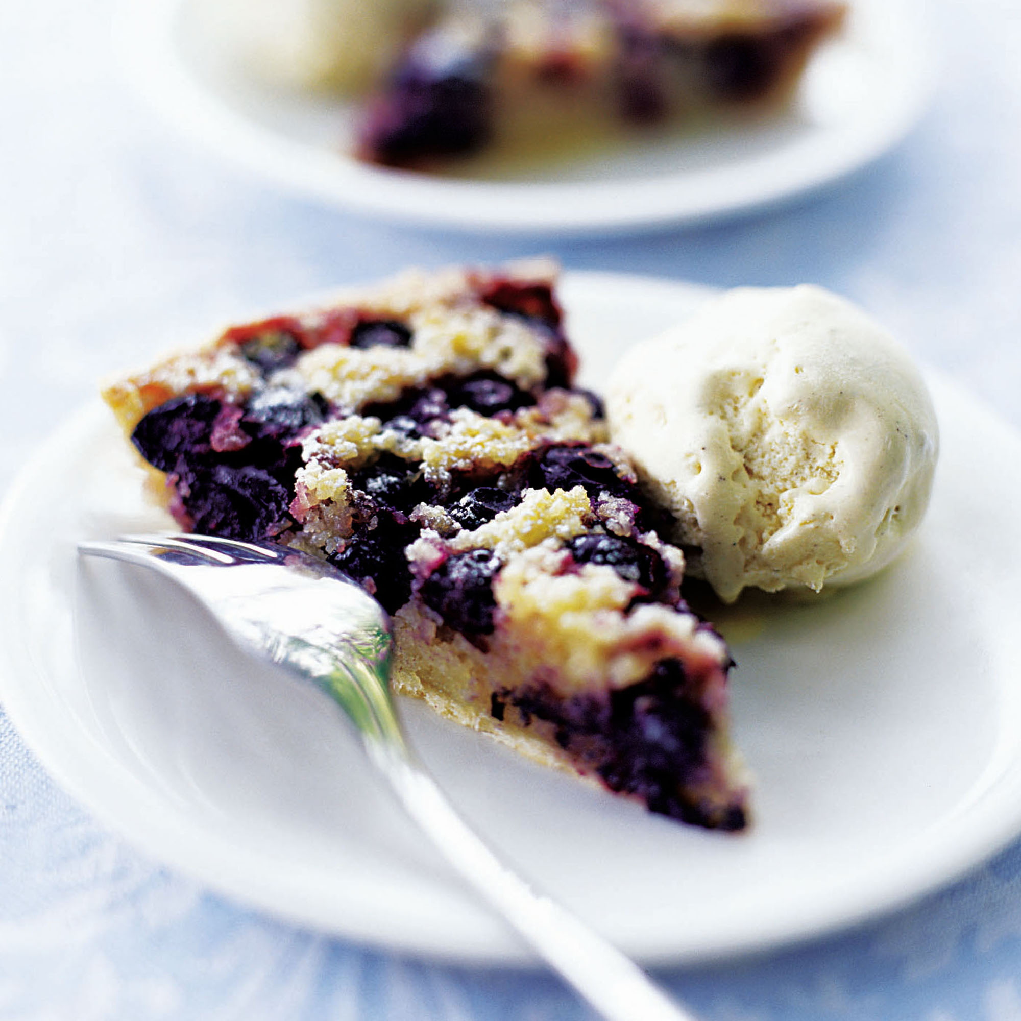 Blueberry and Almond Tart Blueberry and Almond Tart