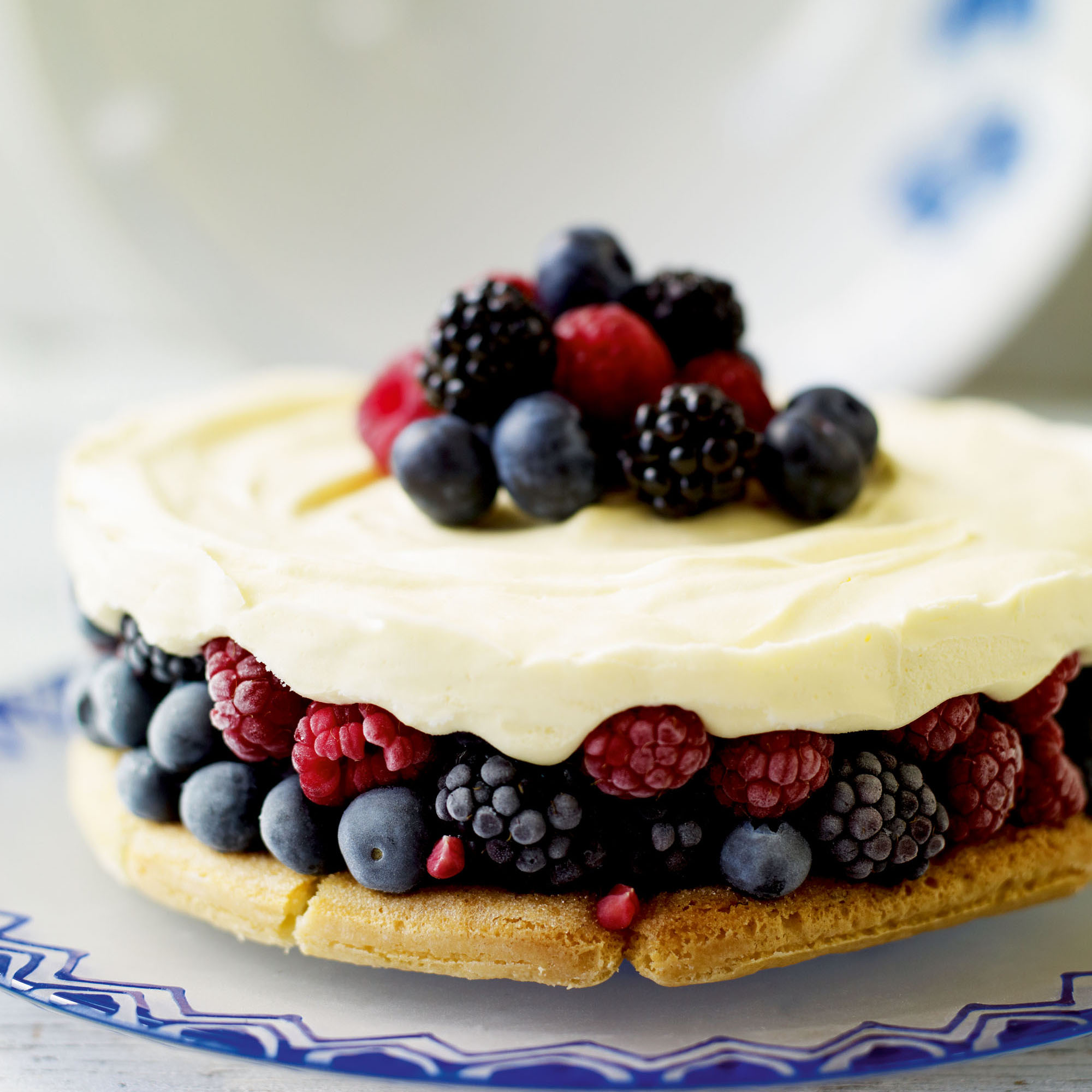 Summer Berry Tiramisu Cake Summer Berry Tiramisu Cake