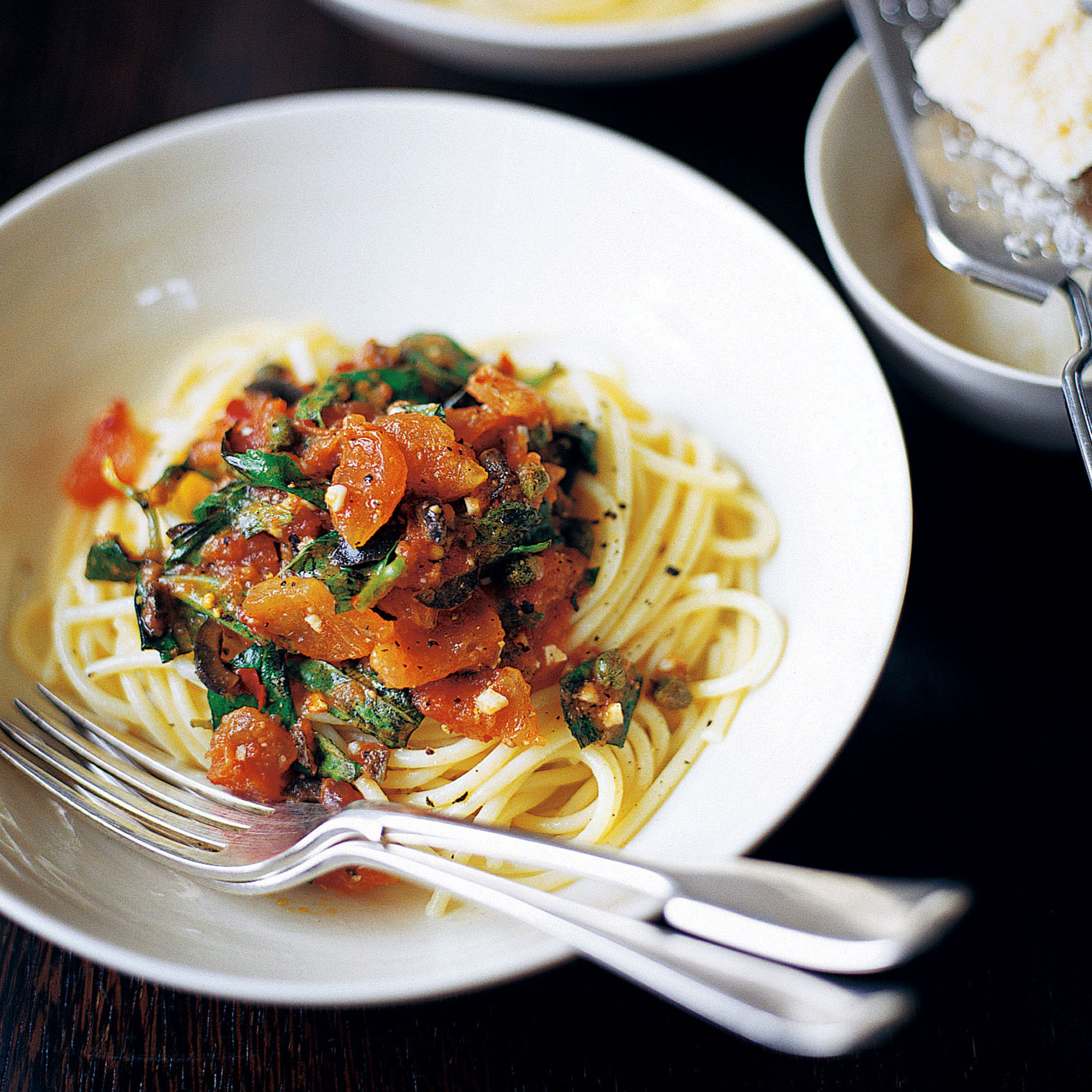 Spaghetti Puttanesca recipe