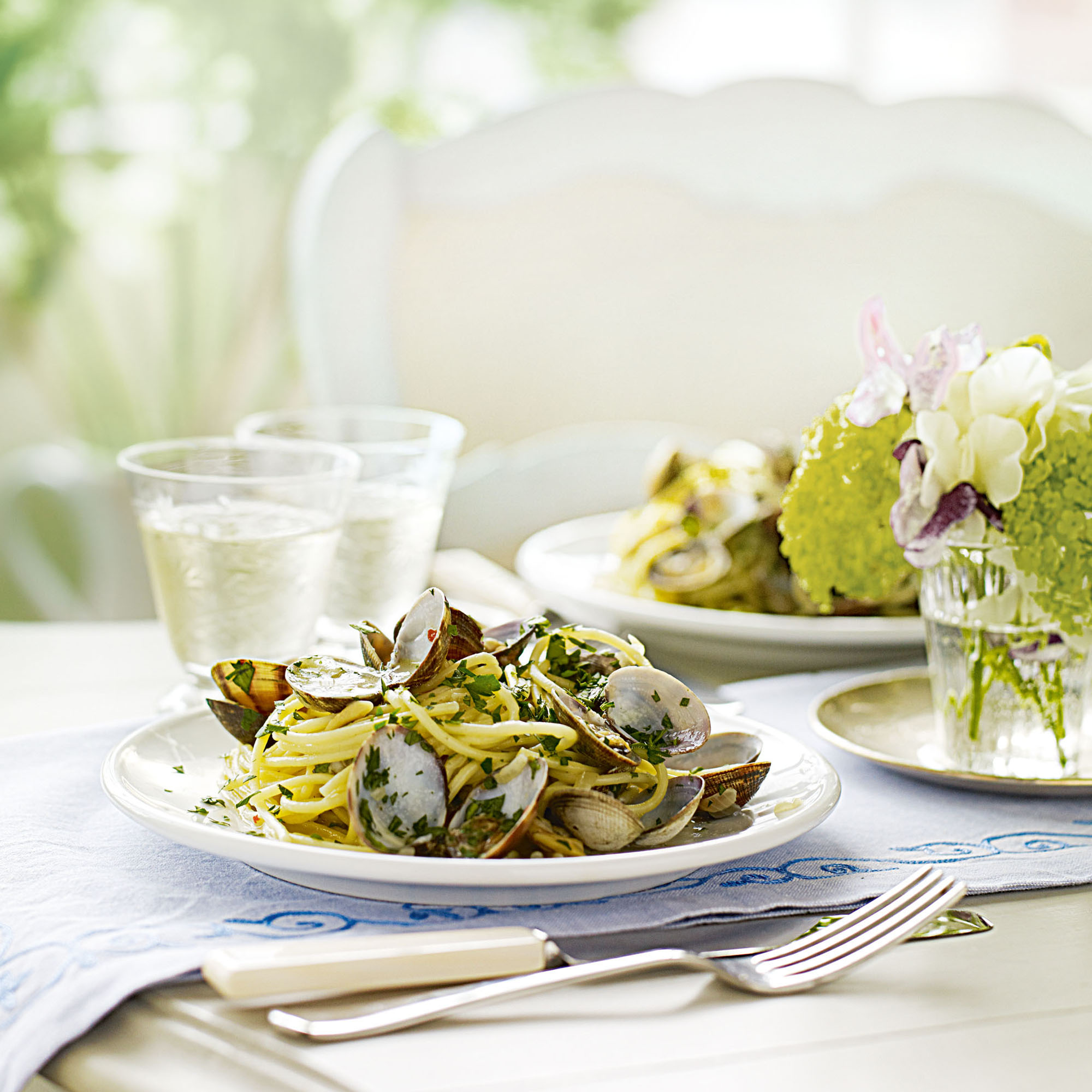 Spaghetti with clams recipe Spaghetti with clams recipe