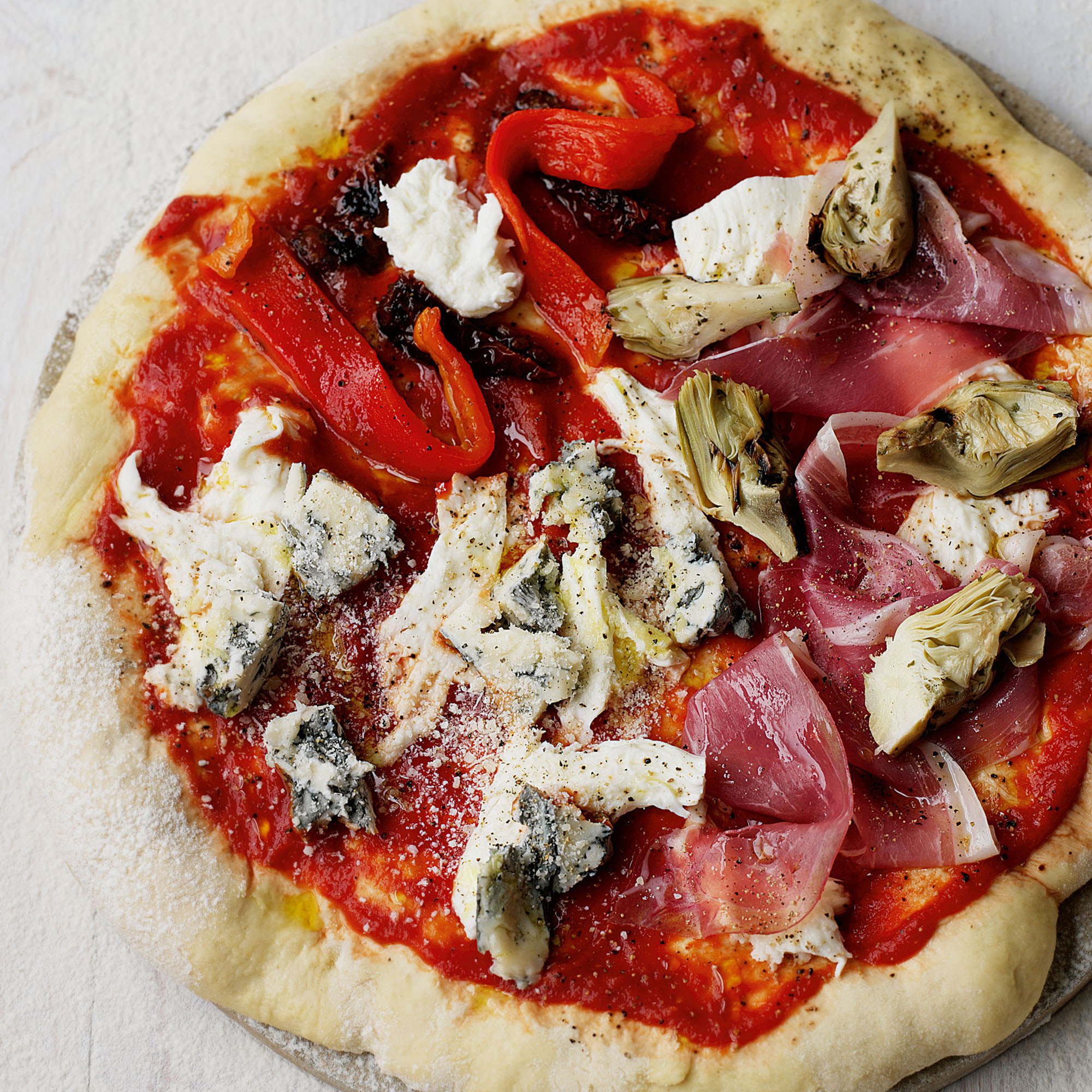 Speedy meat pizza recipe Speedy meat pizza recipe