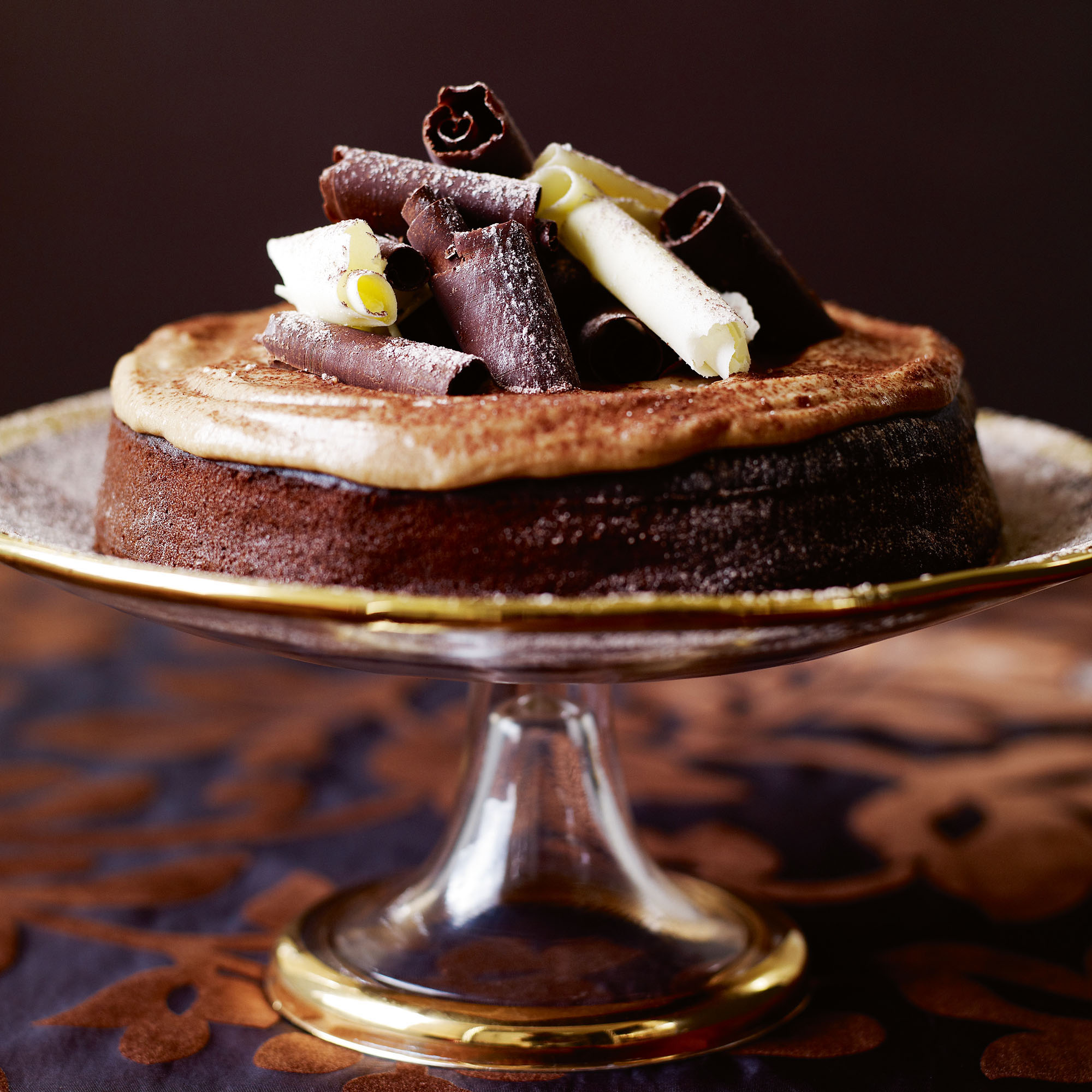 Sticky Mocha Cake with Chestnut Cream Sticky Mocha Cake with Chestnut Cream recipe-cake recipes-recipe ideas-new recipes-woman and home