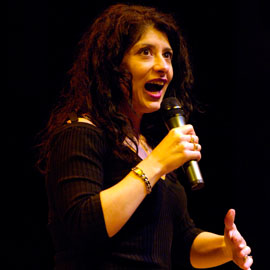 Dave's Leicester Comedy Festival Shappi Khorsandi