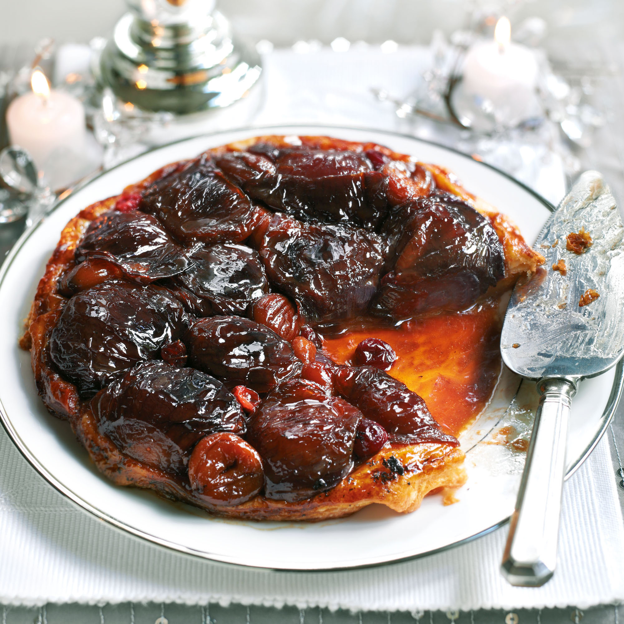 Red onion tarte tatin recipe