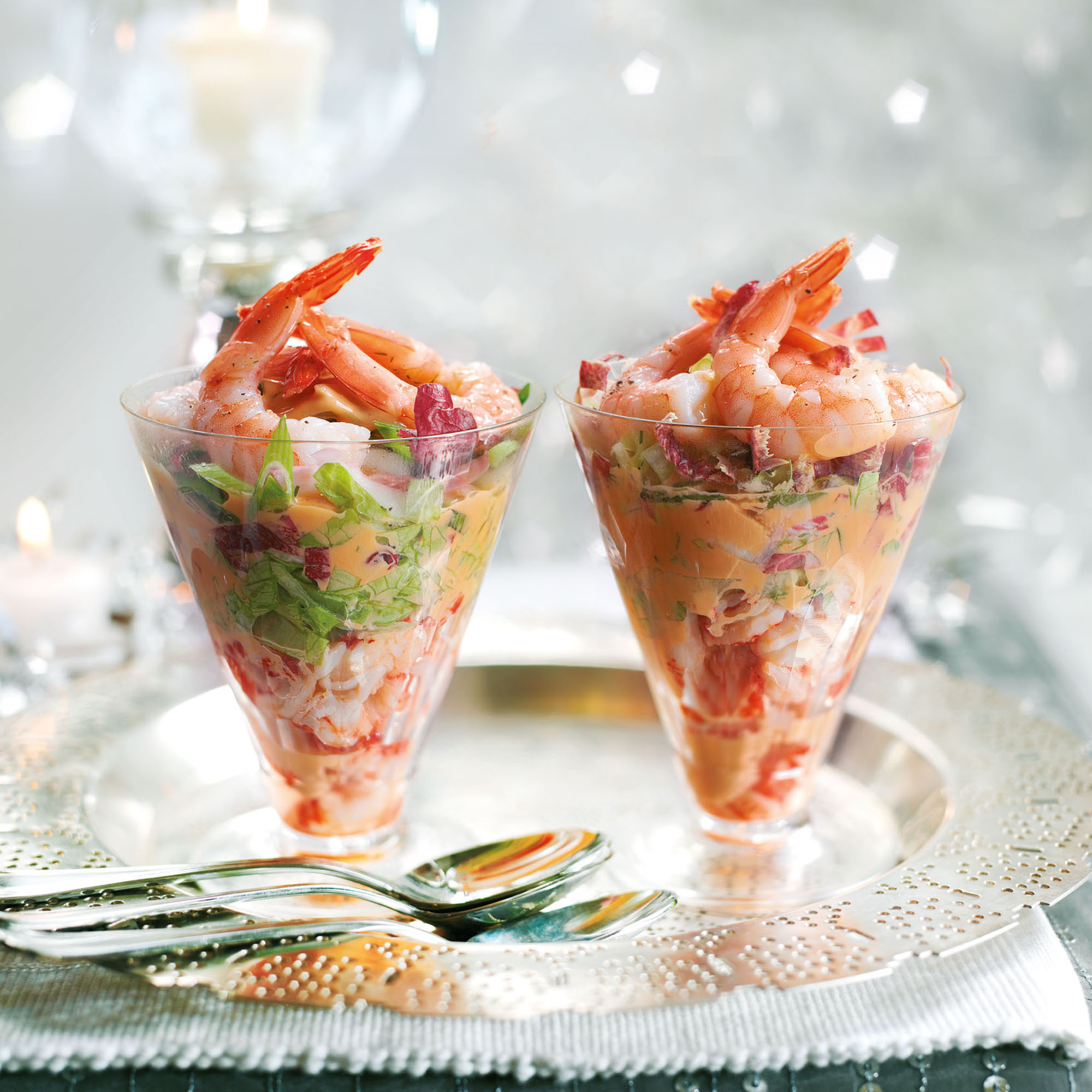 Crayfish and Prawn Cocktail Crayfish and Prawn Cocktail with Bitter Leaves-woman and home