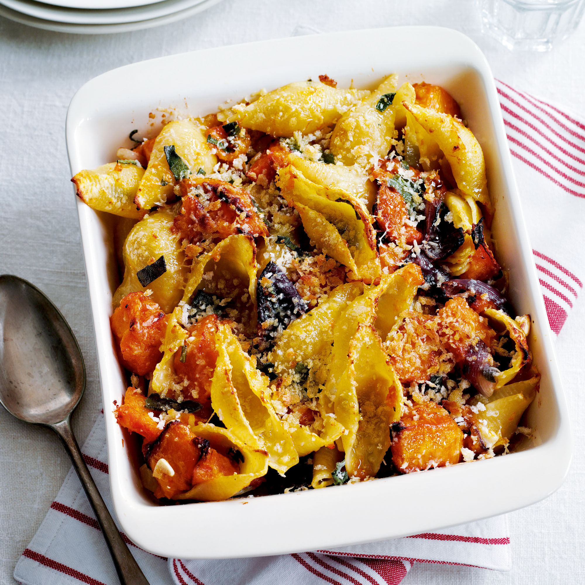 Conchiglie with squash and sage recipe Conchiglie with squash and sage recipe