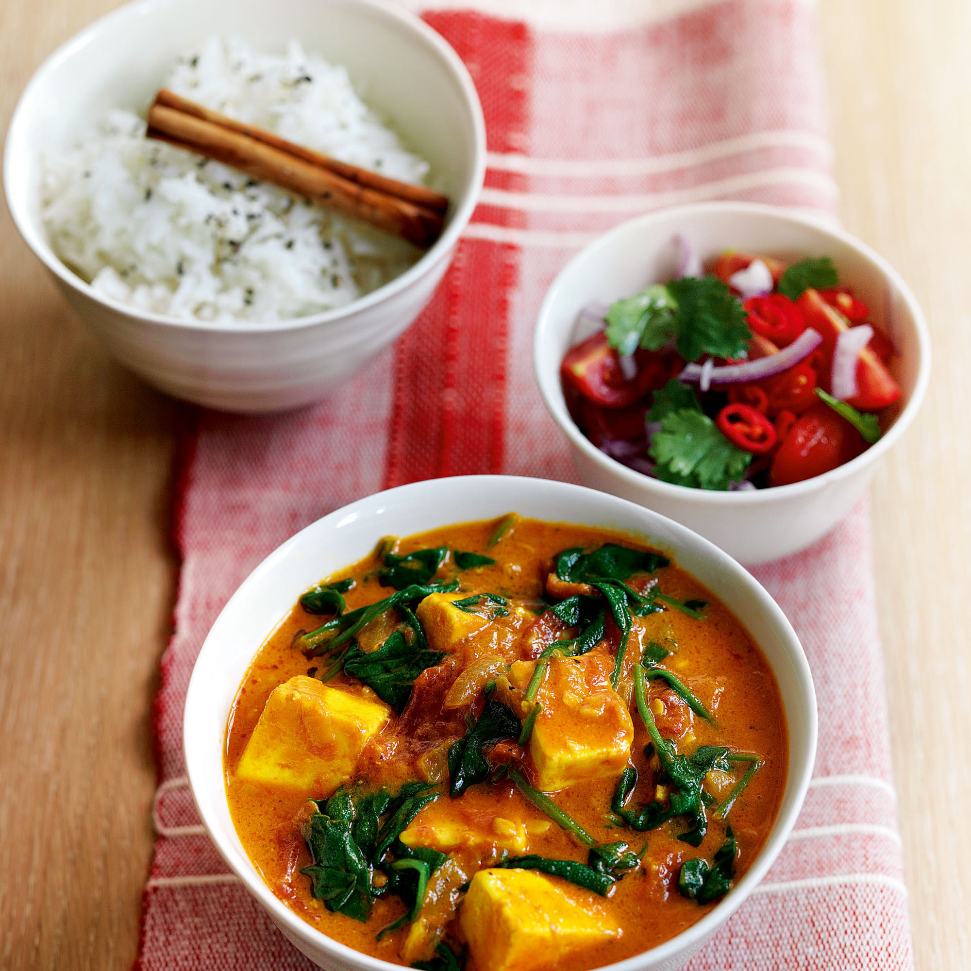 Fragrant Paneer Curry with Spinach Fragrant Paneer Curry with Spinach recipe-vegetable recipes-recipe ideas-new recipes-woman and home