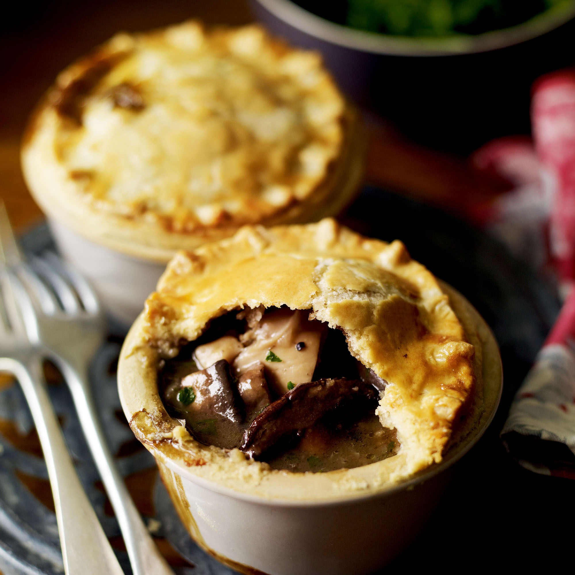 Chicken and Mushroom Pie recipe-chicken recipes-recipe ideas-new recipes-woman and home