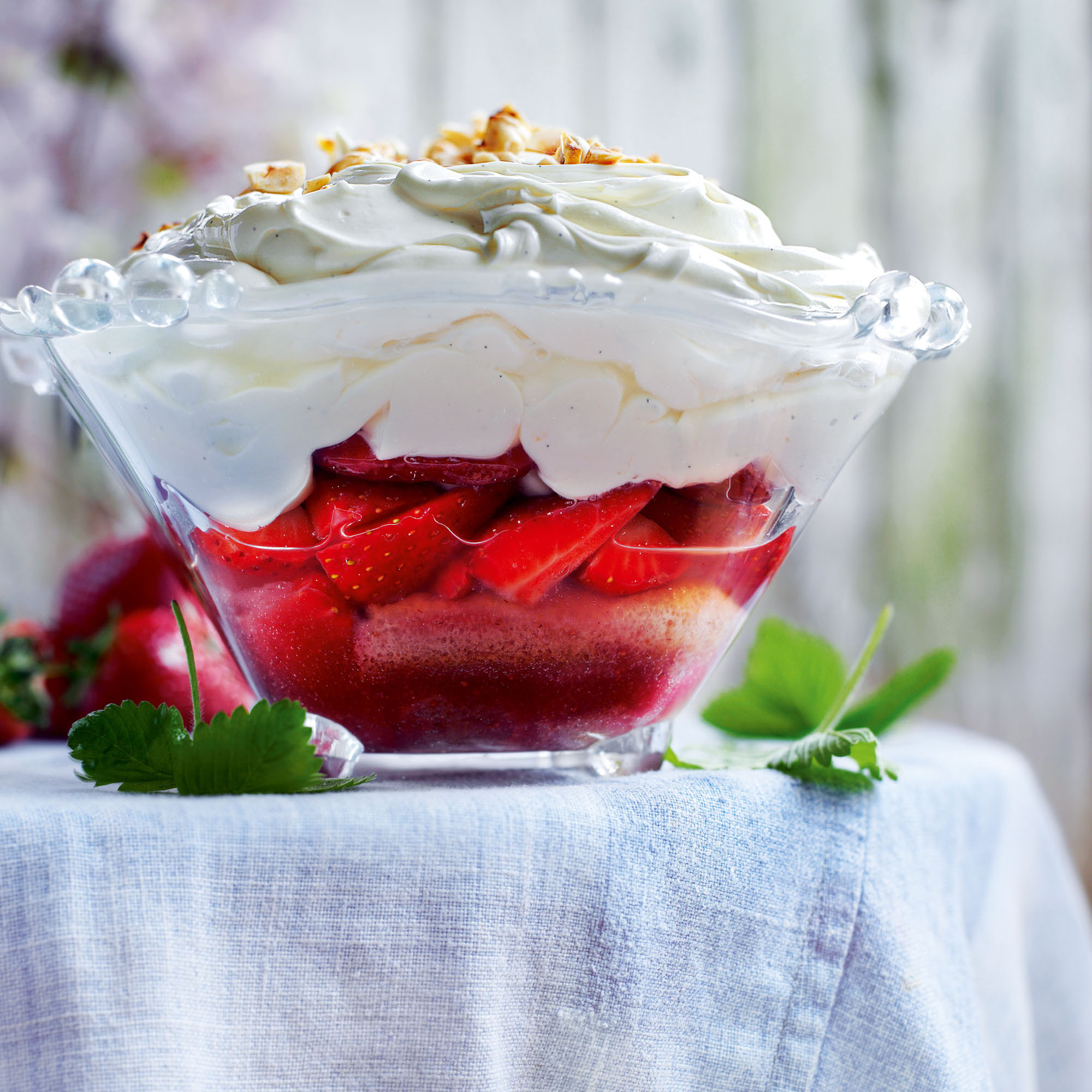 Strawberry and Ricotta Trifle Strawberry and Ricotta Trifle recipe-Strawberry recipes-recipe ideas-new recipes-woman and home