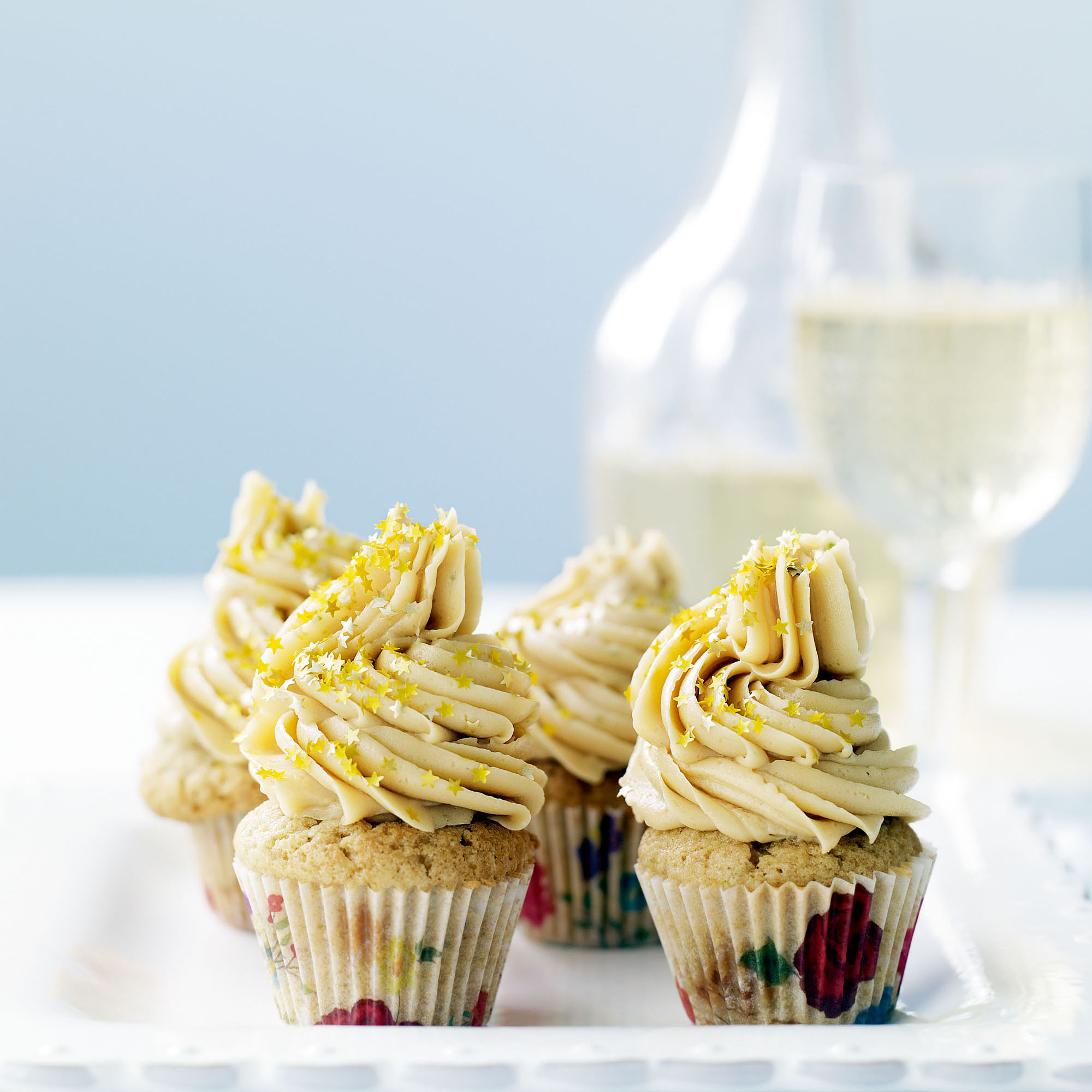 Sticky toffee and lime cakes with salted caramel frosting recipe