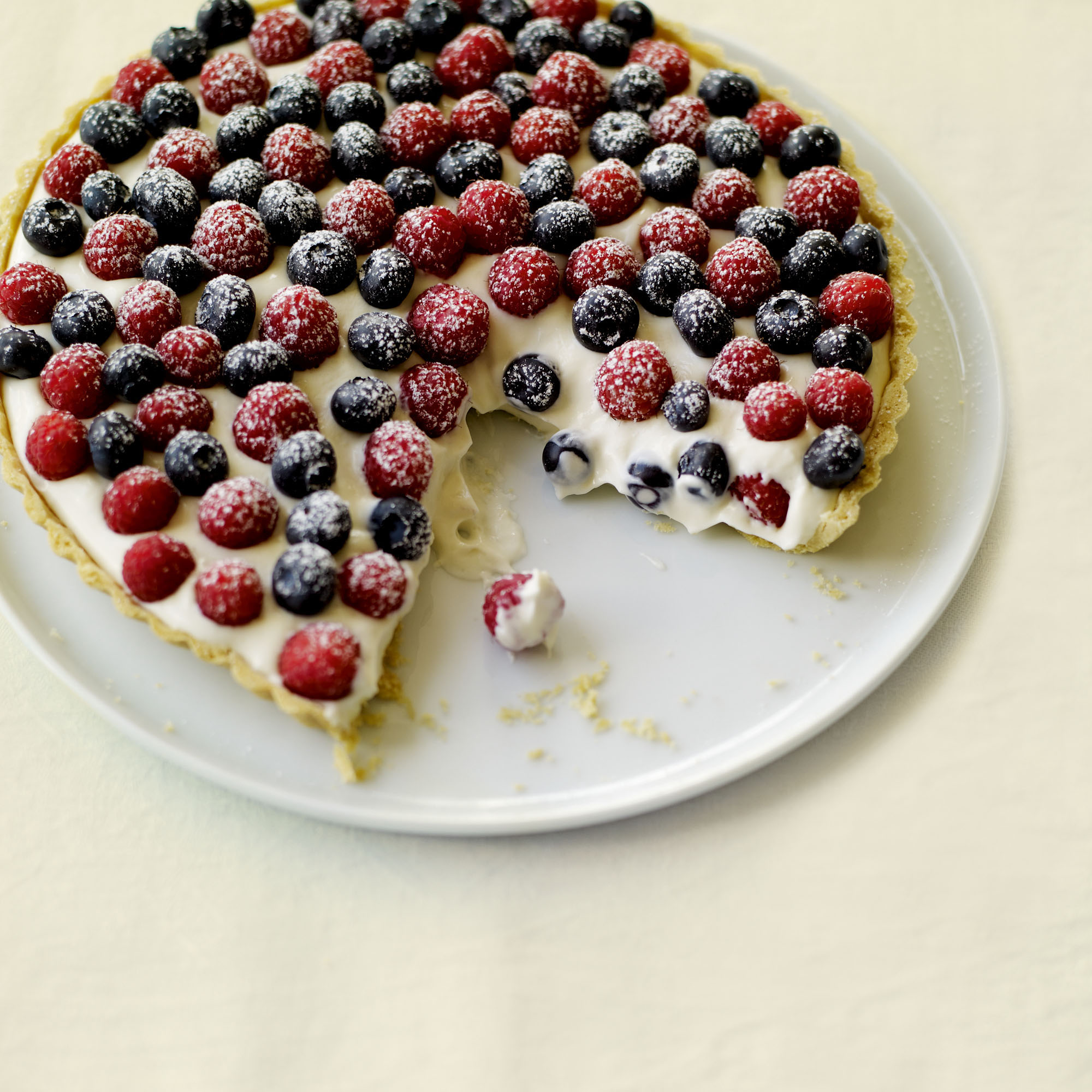 Mixed Berry Tart with Elderflower Pastry Cream Mixed Berry Tart with Elderflower Pastry Cream recipe-recipe ideas-new recipes-woman and home