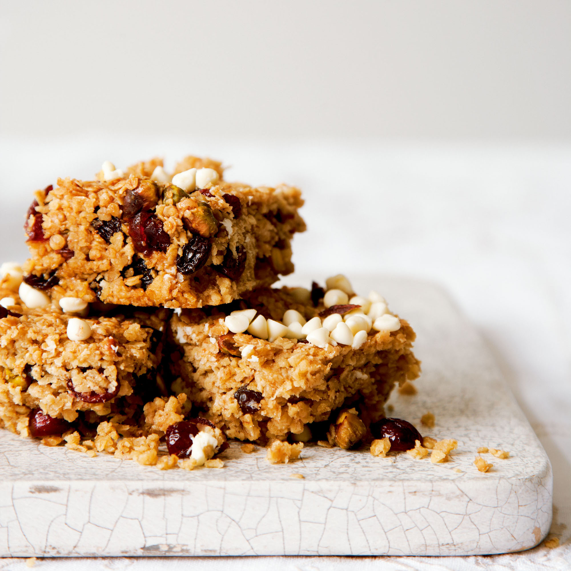 Maple, Pistachio and Cranberry Flapjacks Maple, Pistachio and Cranberry Flapjack recipe-recipe ideas-new recipes-woman and home