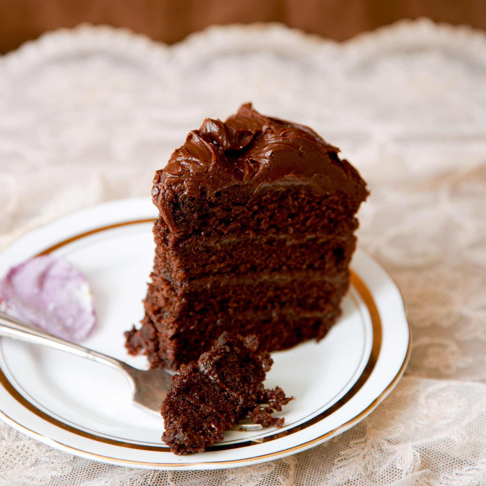 Chocolate Fudge Cake Chocolate Fudge Cake