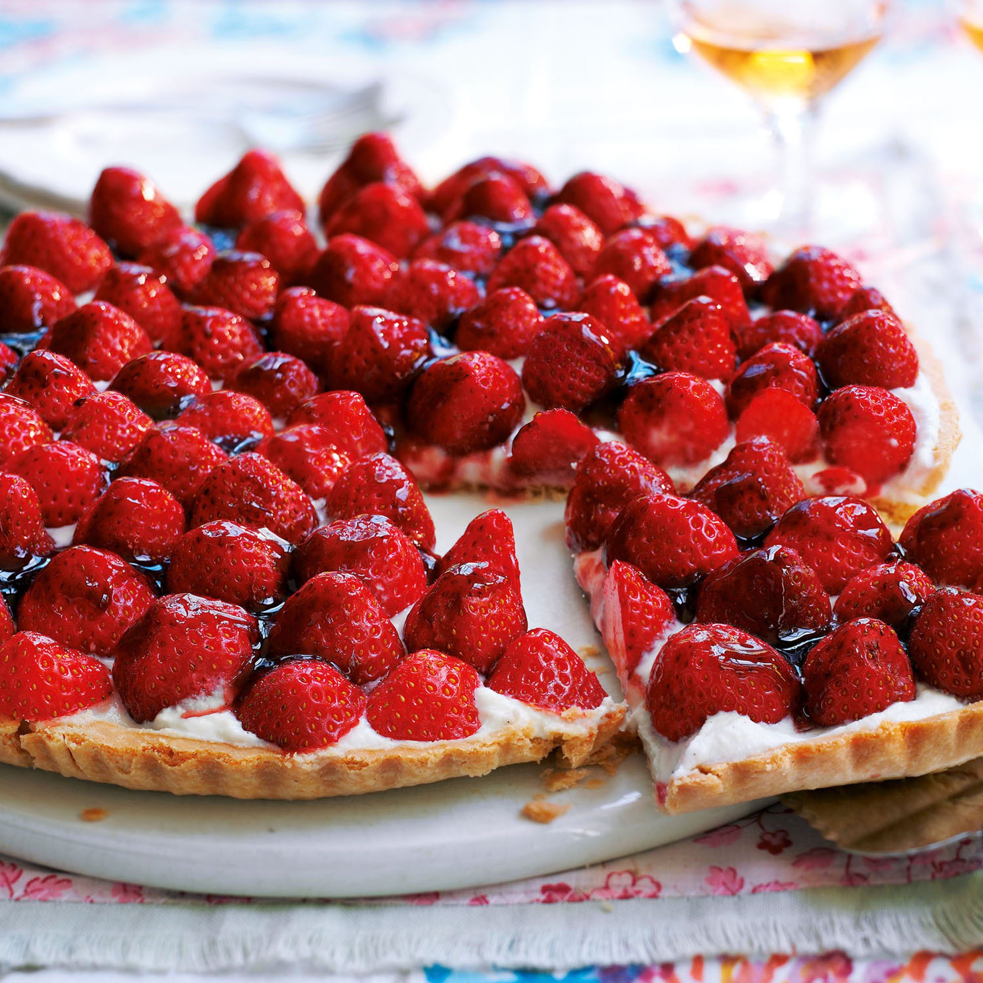 Strawberry and Ricotta Tart Strawberry and Ricotta Tart recipe-Strawberry recipes-recipe ideas-new recipes-woman and home