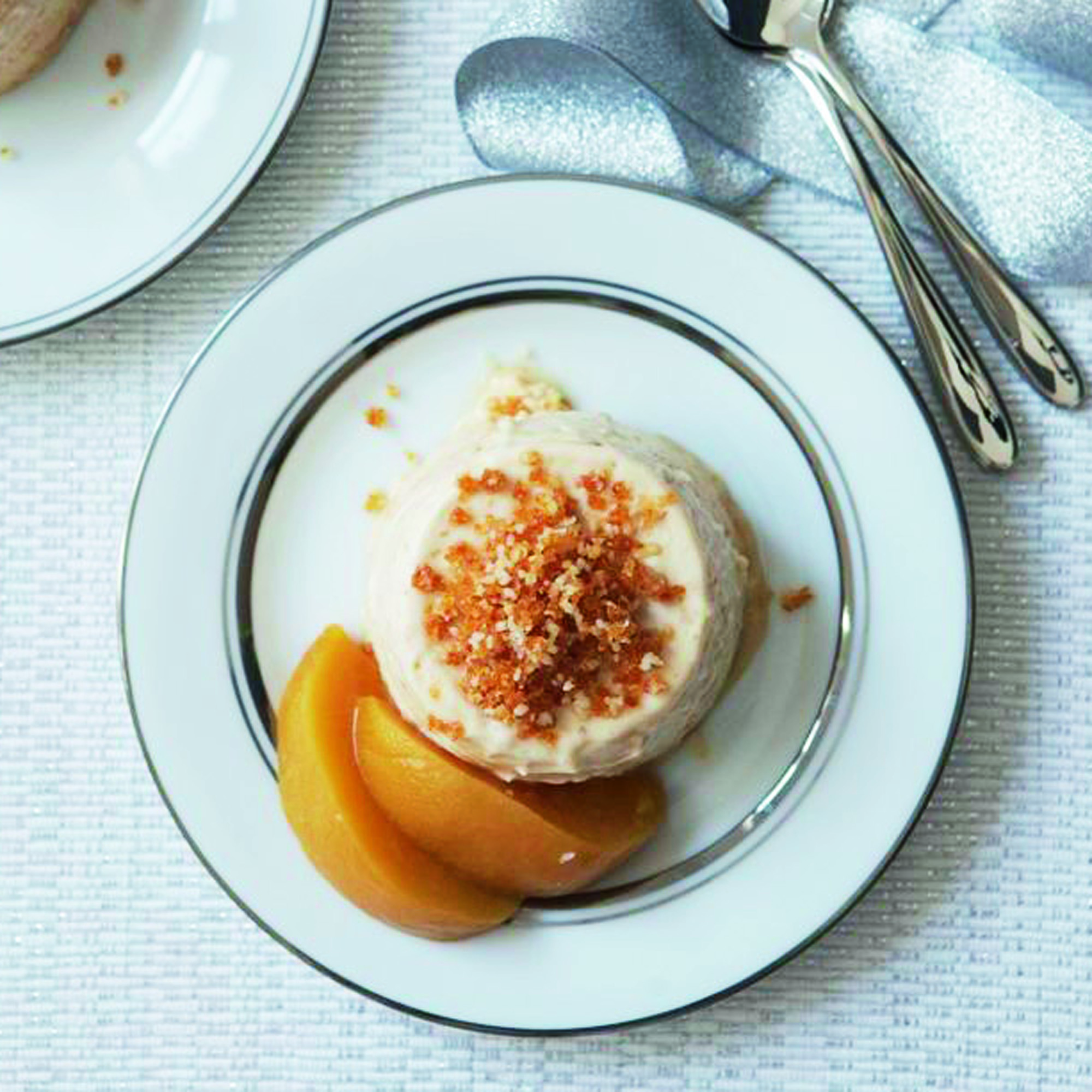 Macadamia praline and Frangelico parfait Macadamia praline and Frangelico parfait