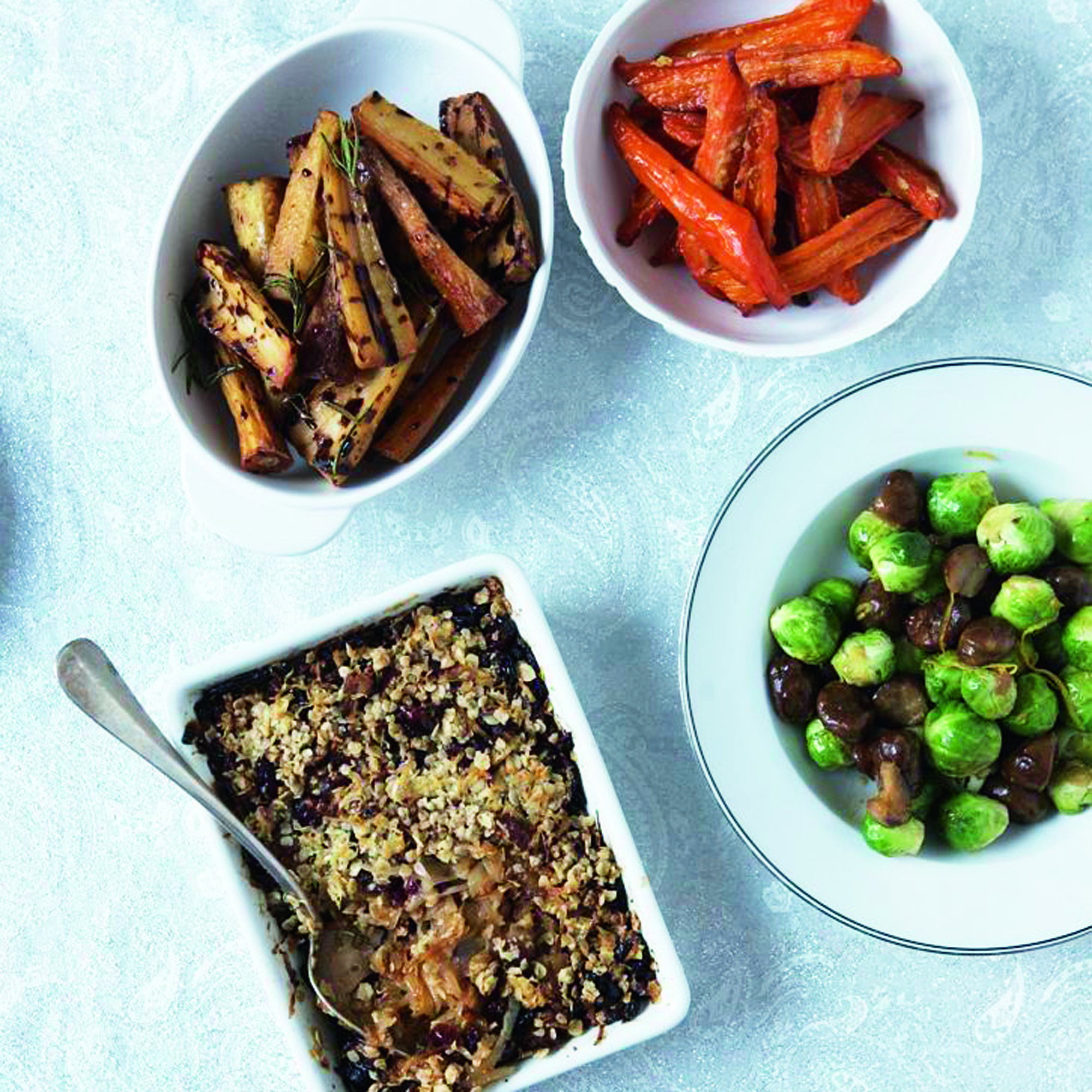 Baked Onion Stuffing Vegetable Selection-vegetable recipes-recipe ideas-new recipes-woman and home