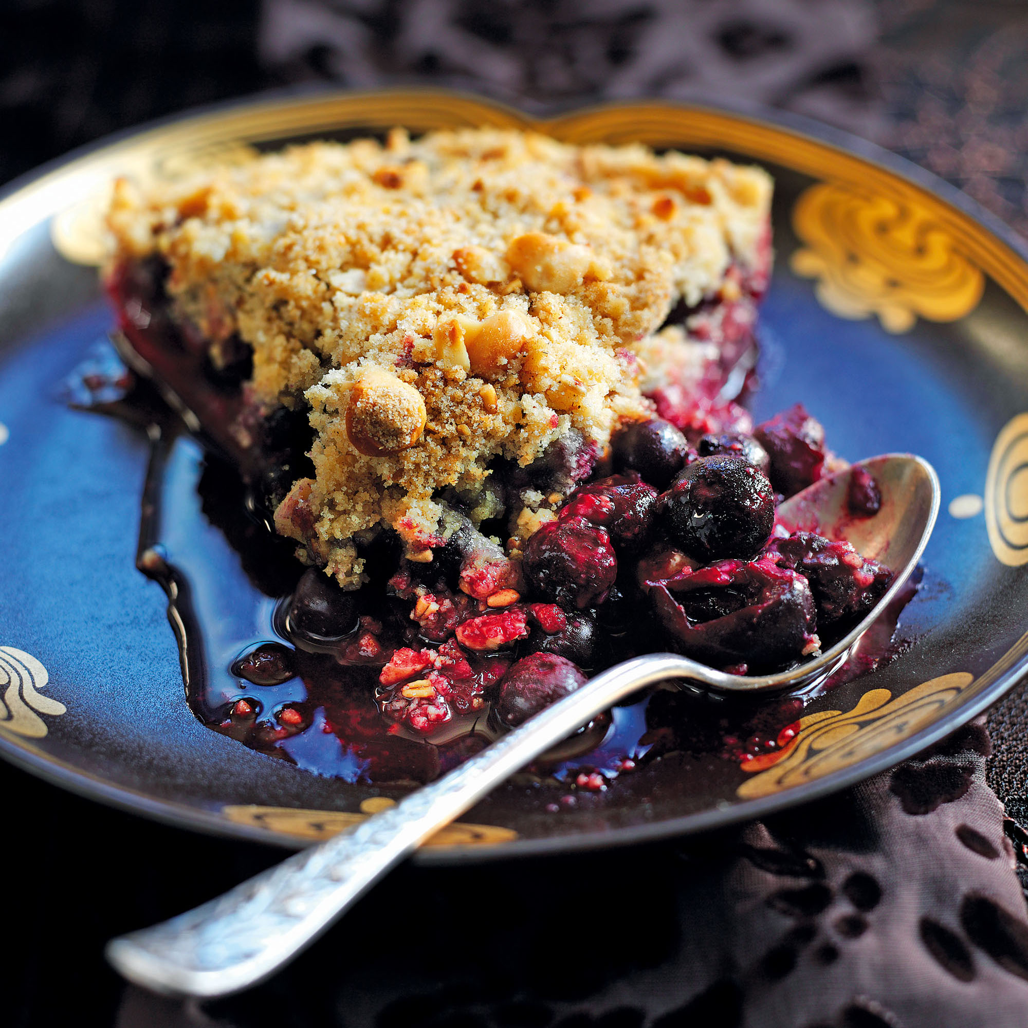 Berry streusel tart recipe