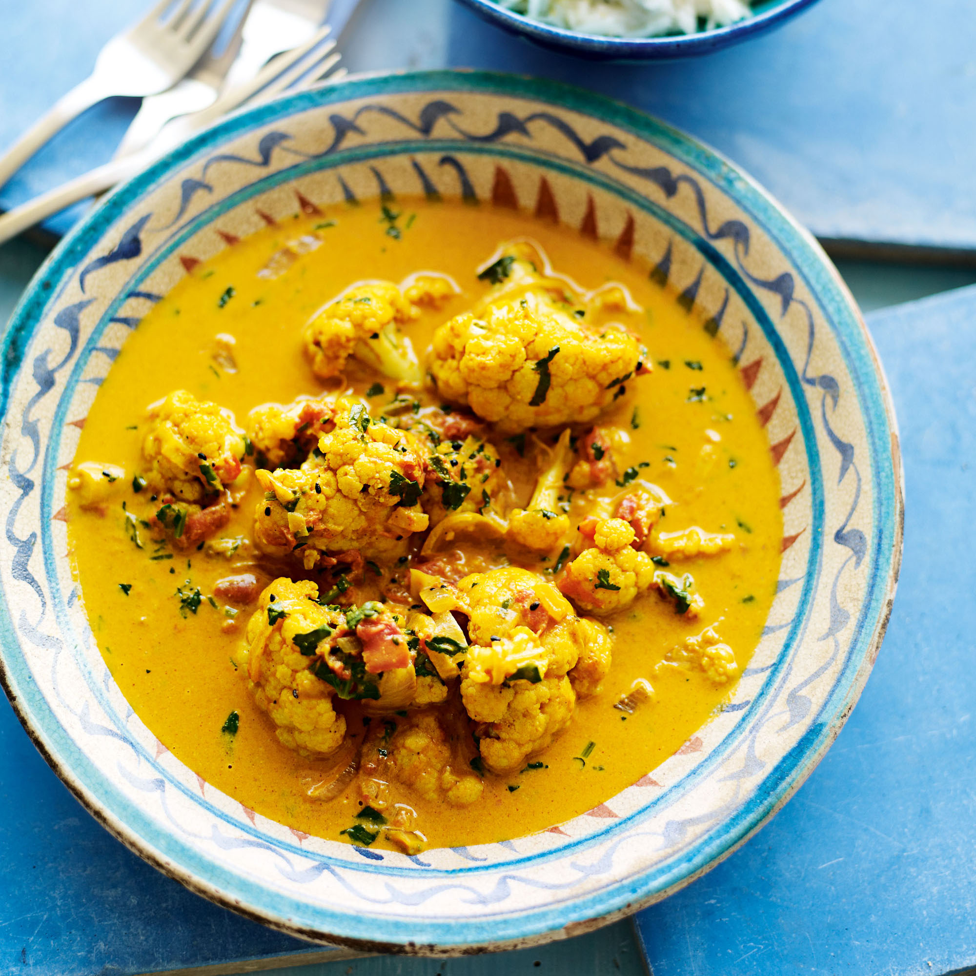 Congratulations - you've almost made it through January! Celebrate a new month with a host of different flavours to brighten up your menu. Try a colourful Keralan cauliflower curry or enjoy a comforting chorizo, chickpea and potato stew... 