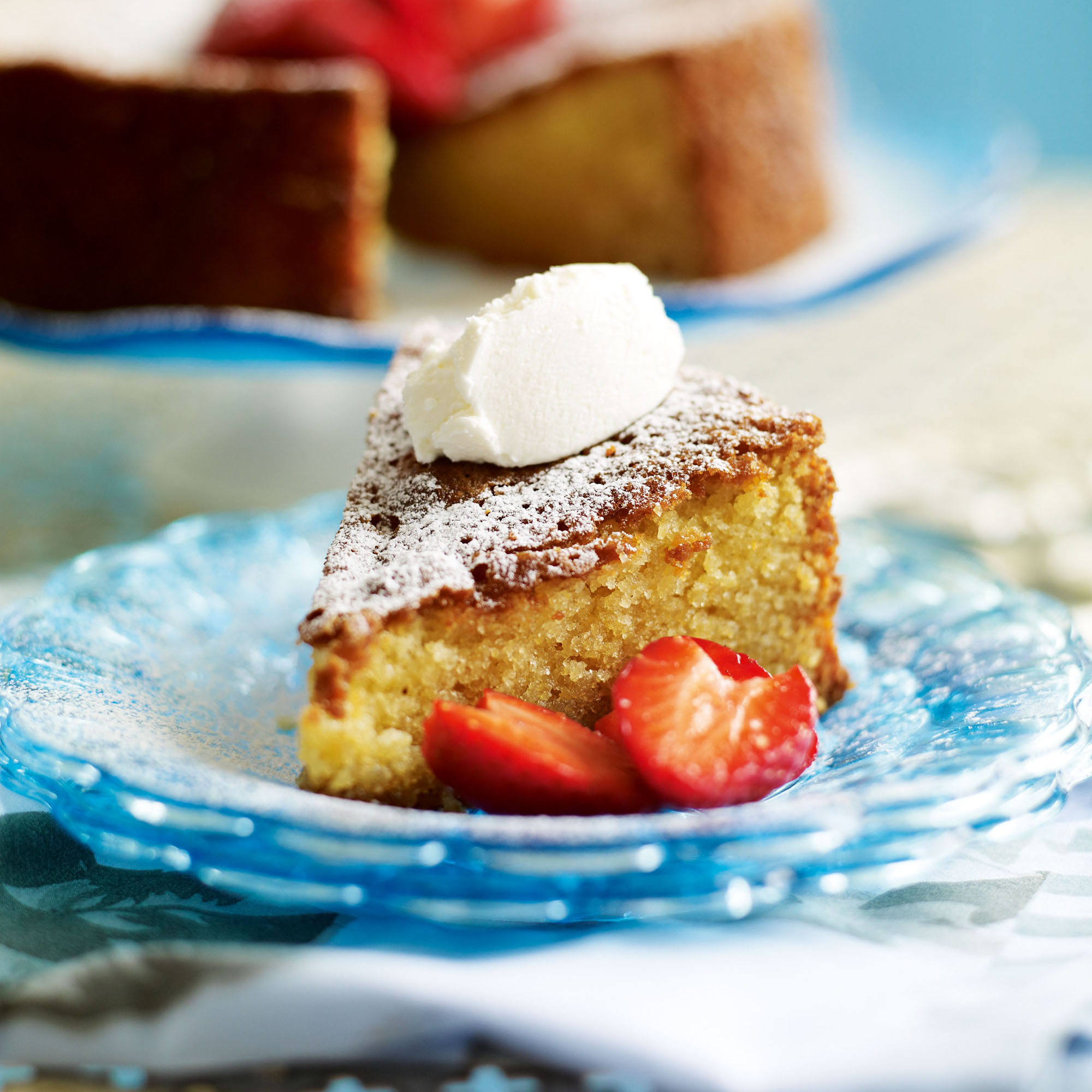 Almond Polenta and Honey Cake Almond, Polenta and Honey Cake recipe-Cake recipes-recipe ideas-new recipes-woman and home