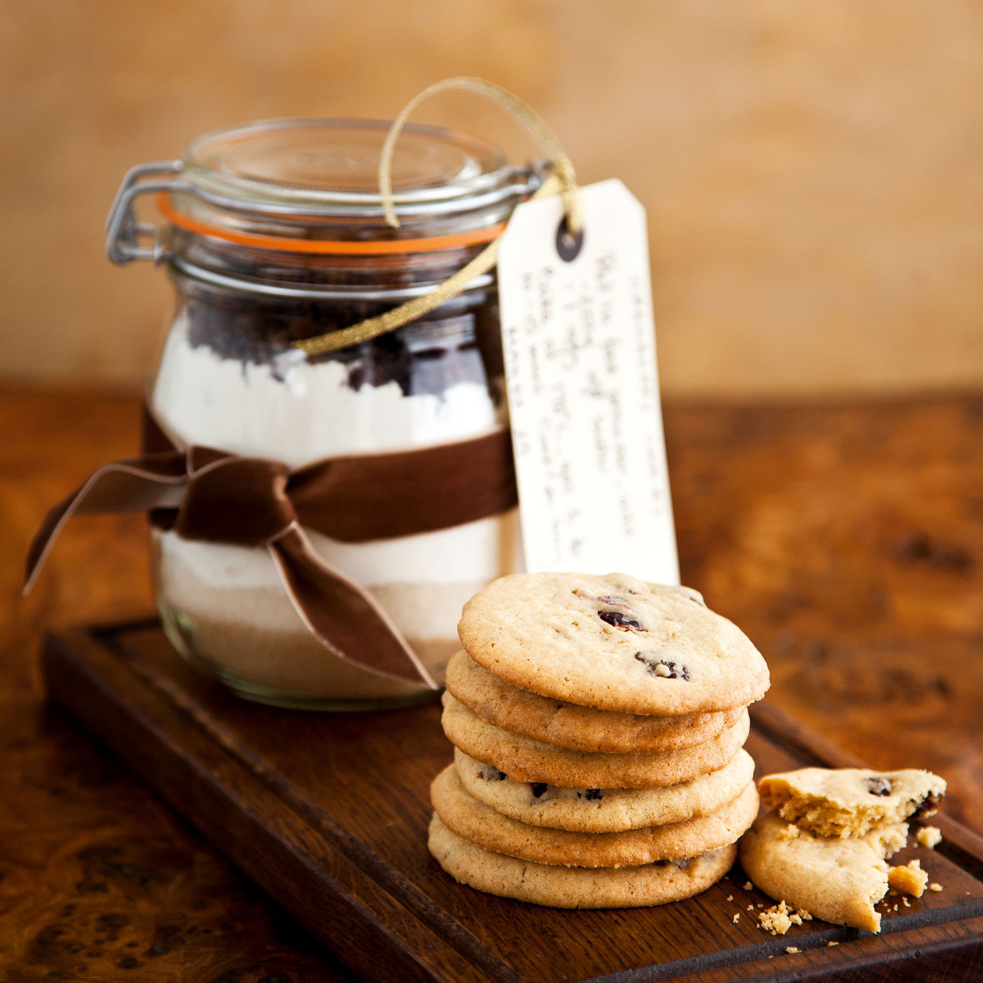 Spiced cranberry cookies recipe