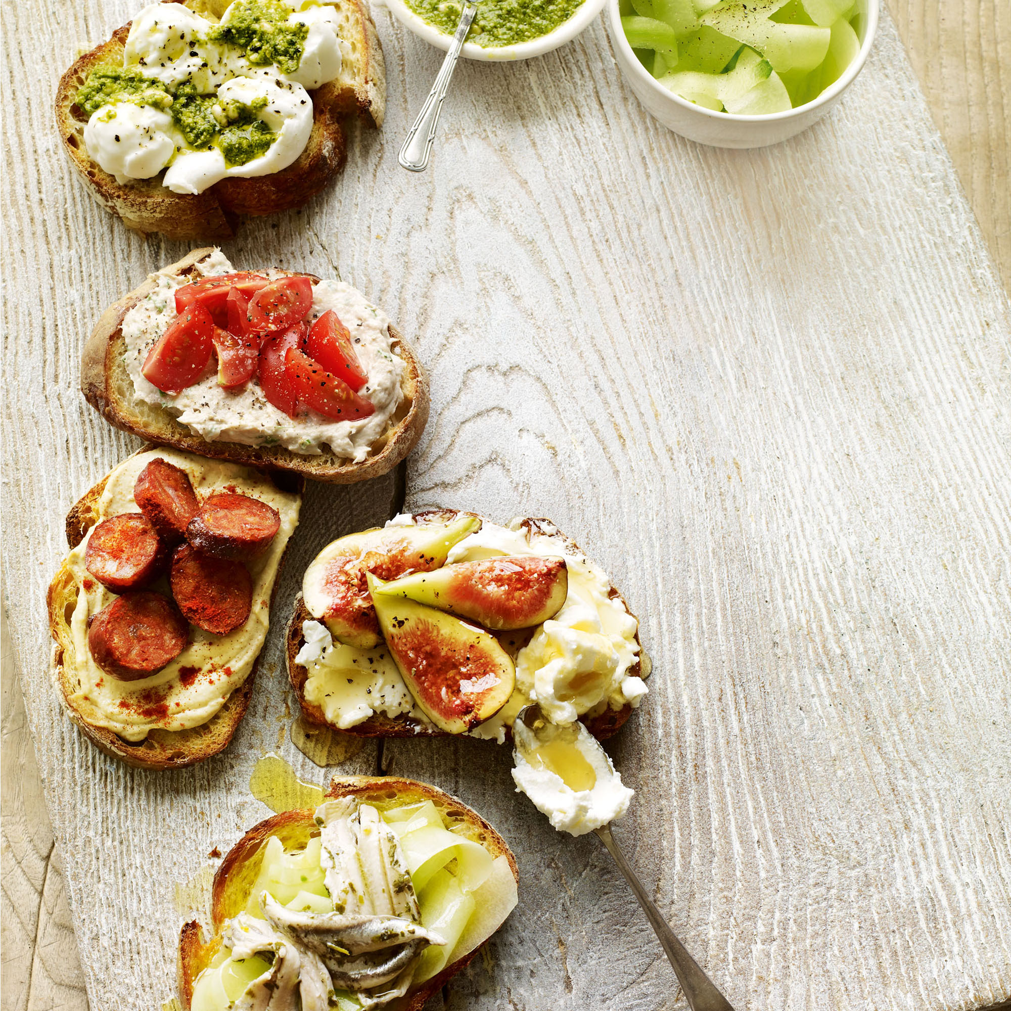5 ways with bruschetta recipe