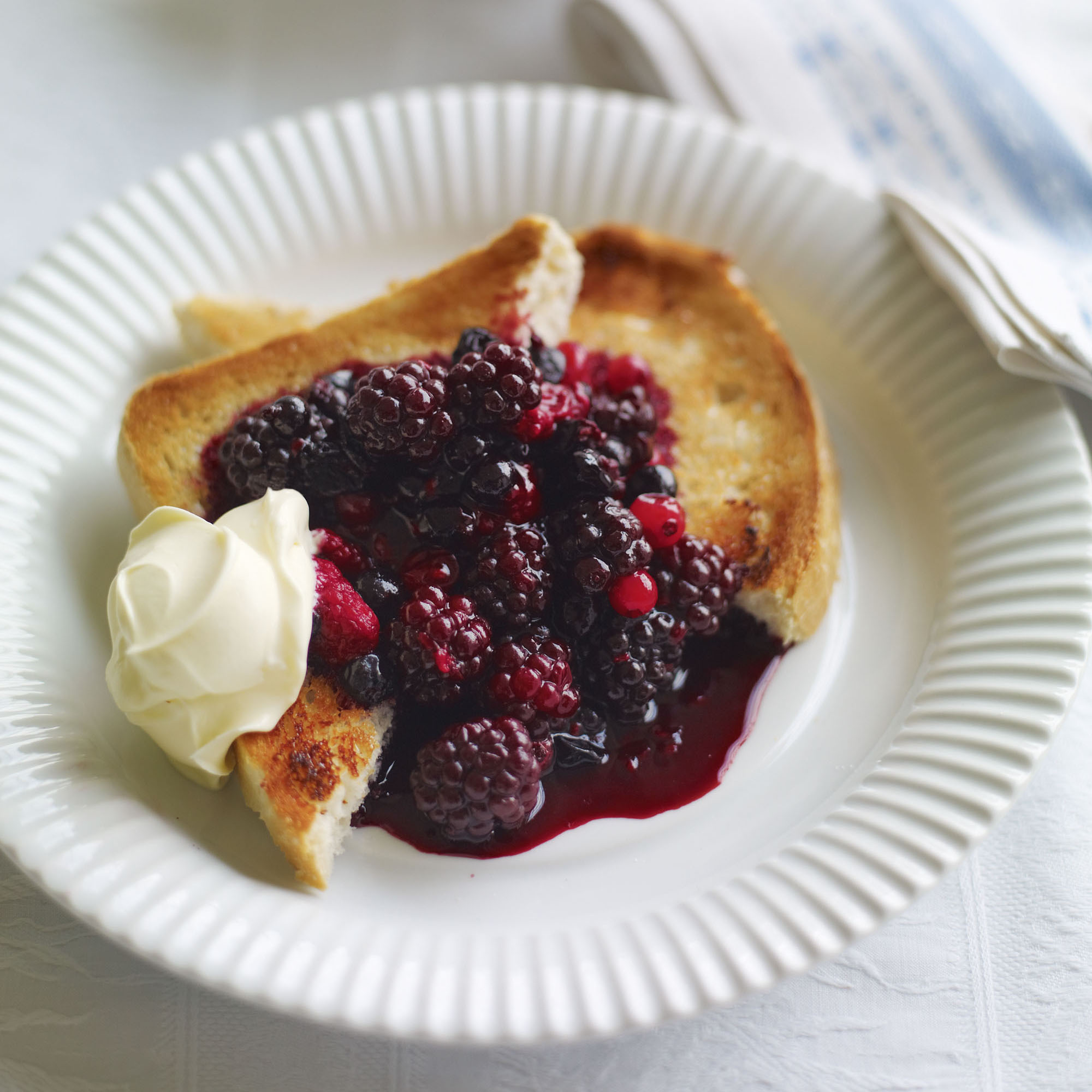 Sugared Toast with Mixed Berry Compote Sugared Toast with Mixed Berry Compote recipe-berry recipes-recipe ideas-new recipes-woman and home